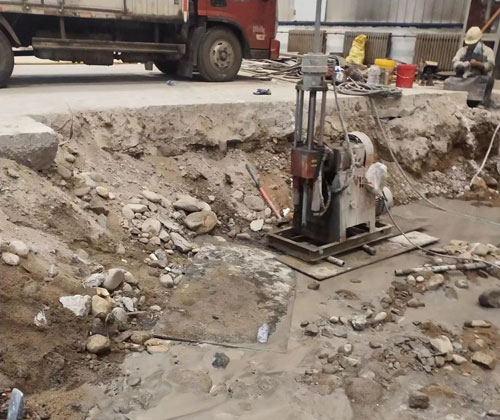 向阳公路下沉压浆